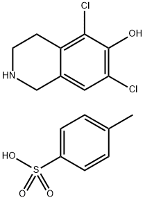 5,7-dichloro-1,2,3,4-tetrahydroisoquinolin-6-ol 4-methylbenzenesulfonate