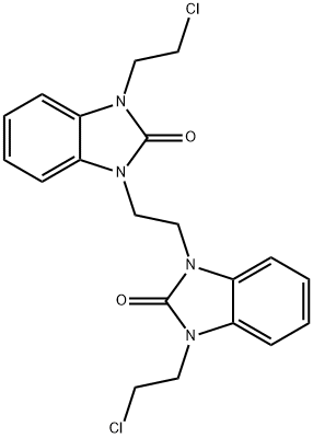 3,3'-(ethane-1,2-diyl)bis(1-(2-chloroethyl)-1H-benzo[d]imidazol-2(3H)-one)