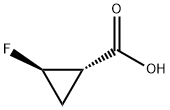 Cyclopropanecarboxylic acid, 2-fluoro-, (1S,2R)-