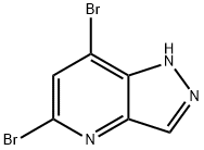 5,7-DIBROMO-1H-PYRAZOLO[4,3-B]PYRIDINE
