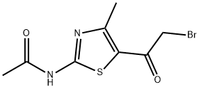 N-[5-(bromoacetyl)-4-methyl-1,3-thiazol-2-yl]acetamide