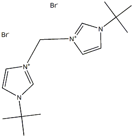 3,3'-Methylenebis(1-tert-butyl-3-imidazolium Bromide)
