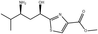 methyl 2-((1R,3S)-3-amino-1-hydroxy-4-methylpentyl)thiazole-4-carboxylate