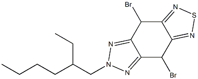 4,8-dibromo-6-(2-ethylhexyl)-[1,2,5]thiadiazolo[3,4-f]benzotriazole