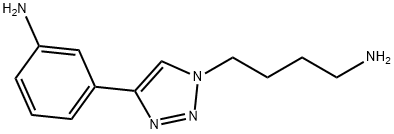 3-[1-(4-Amino-butyl)-1H-[1,2,3]triazol-4-yl]-phenylamine