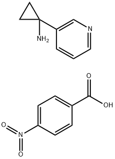 1-Pyridin-3-yl-cyclopropylamin (bis 4-nitrobenzoate)