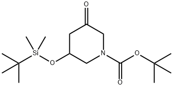 tert-butyl 3-((tert-butyldimethylsilyl)oxy)-5-oxopiperidine-1-carboxylate