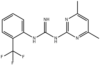 1-(4,6-dimethylpyrimidin-2-yl)-3-[2-(trifluoromethyl)phenyl]guanidine