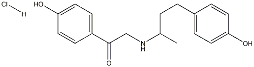 2-(4-(4-hydroxyphenyl)butan-2-ylamino)-1-(4-hydroxyphenyl)ethanone hydrochloride