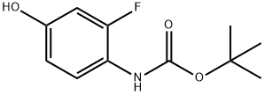 tert-butyl 2-fluoro-4-hydroxyphenylcarbamate