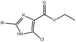 ETHYL 2-BROMO-4-CHLORO-1H-IMIDAZOLE-5-CARBOXYLATE