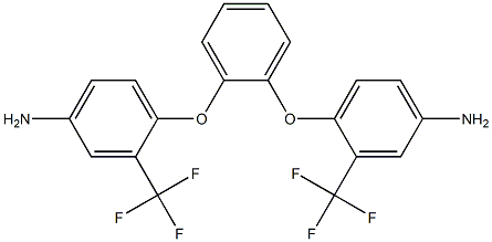 Bis(2-trifluoromethyl-4-aminophenox y)benzene