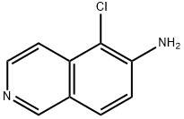 6-Isoquinolinamine,5-chloro-(9CI)