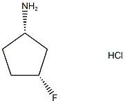 Cyclopentanamine, 3-fluoro-, hydrochloride (1:1), (1S,3R)-