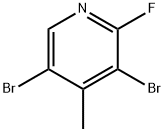 2-fluoro-3,5-dibromo-4-methylpyridine