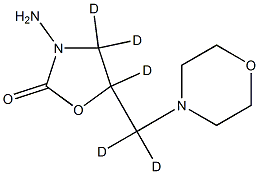 3-Amino-5-(4-morpholinylmethyl-d<sub>2</sub>)-2-Oxazolidinone-4,4,5-d<sub>3</sub>