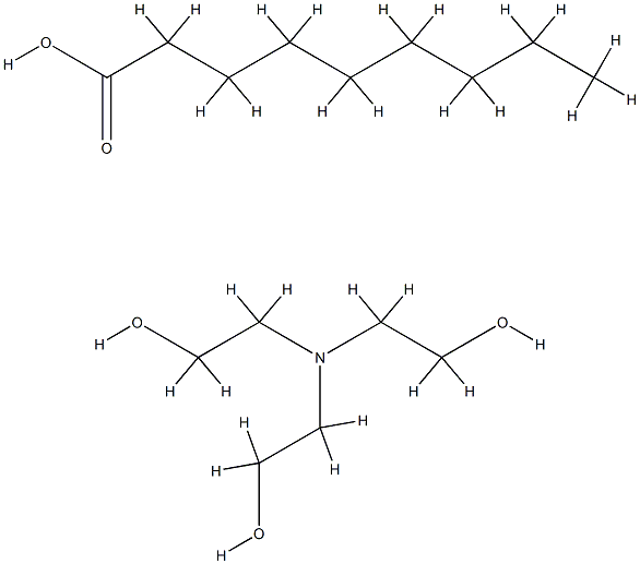 nonanoic acid, compound with 2,2',2''-nitrilotriethanol (1:1)