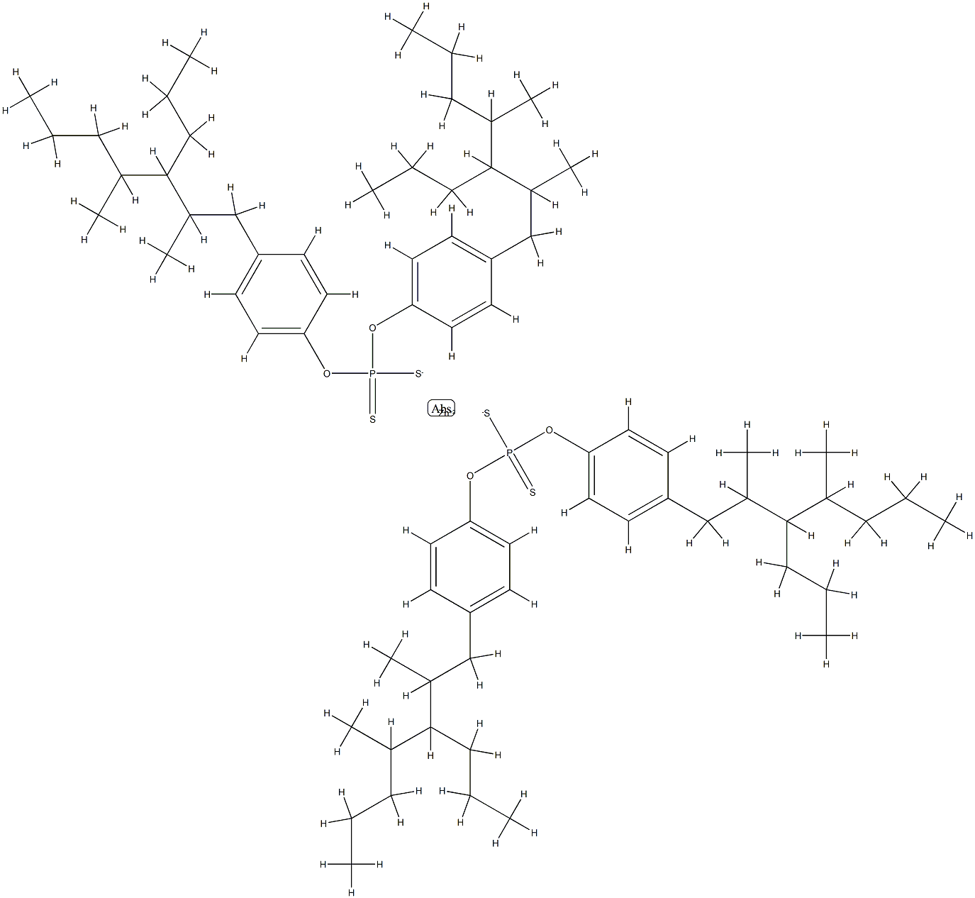 zinc bis[bis(tetrapropylenephenyl)] bis(hydrogen dithiophosphate) 