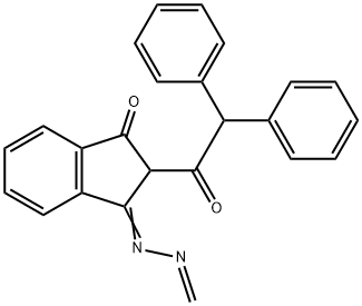 2-Diphenylacetyl-3-(methylene-hydrazono)indan-1-one, 2-Diphenylacetyl-indan-1,3-dione-1-methylidenehydrazone