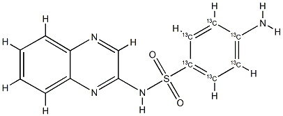 Sulfaquinoxaline-13C6