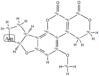 Aflatoxin G2-<sup>13</sup>C<sub>17</sub>