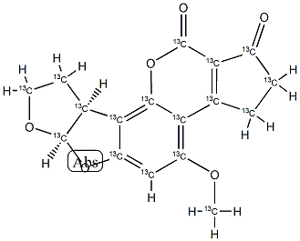 Aflatoxin B2-<sup>13</sup>C<sub>17</sub>