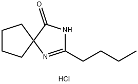 2-Butyl-4-spirocyclopentane-2-imidazolin-5-one hydrochloride