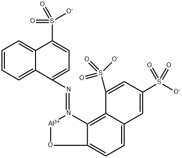 [7-hydroxy-8-[(4-sulpho-1-naphthyl)azo]naphthalene-1,3-disulphonato(3-)]aluminium