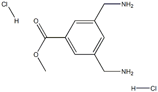 Benzoic acid, 3,5-bis(aminomethyl)methyl ester, hydrochloride (1:2)