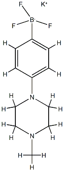 Potassium 4-(1-methy-4-piperazinyl)phenyltrifluoroborate, 95%