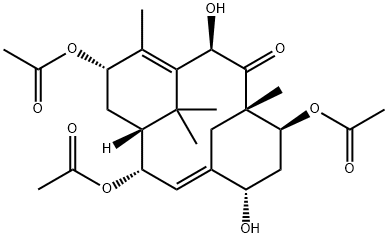 (1S,3R,6S,8R,9S,10E,12S,14S)-6,9,14-Tris(acetyloxy)-3,12-dihydroxy-1,5,16,16-tetramethyltricyclo[9.3.1.14,8]hexadeca-4,10-dien-2-one