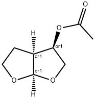(3R,3αS,6αR)-Hydroxyhexa-hydrofuro[2,3-β]furan-3-yl acetate