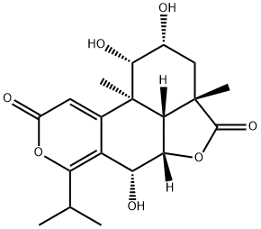 (1S)-1,2,3,3a,5aβ,6,10b,10cβ-Octahydro-1,2α,6α-trihydroxy-3aβ,10bα-dimethyl-7-isopropyl-4H,9H-furo[2',3',4':4,5]naphtho[2,1-c]pyran-4,9-dione