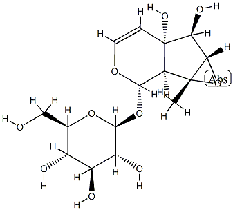 [(1S)-1,4a,5,6,7,7aα-Hexahydro-4aα,5β-dihydroxy-7-methyl-6α,7α-epoxycyclopenta[c]pyran-1α-yl]β-D-glucopyranoside