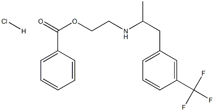 (±)-2-[[1-methyl-2-[3-(trifluoromethyl)phenyl]ethyl]amino]ethyl benzoate hydrochloride