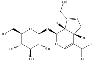 (1S)-1α-(β-D-Glucopyranosyloxy)-1,4a,5,7aα-tetrahydro-4aα-hydroxy-7-(hydroxymethyl)cyclopenta[c]pyran-4-carboxylic acid methyl ester
