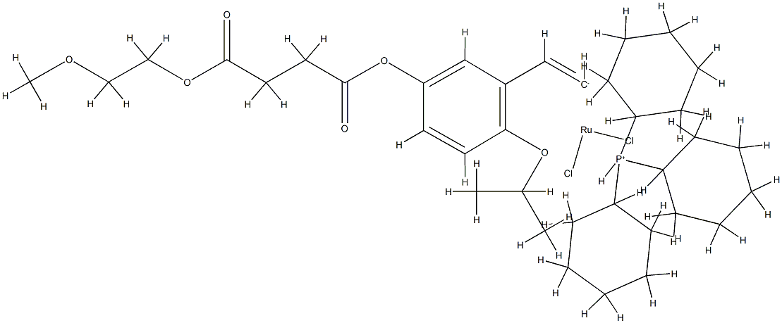 POLYETHYLENE GLYCOL-BOUND RUTHENIUM CARBENE COMPLEX