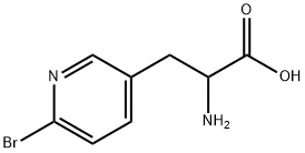 3-Pyridinepropanoicacid,-alpha--amino-6-bromo-(9CI)