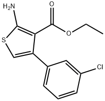 ethyl 2-amino-4-(3-chlorophenyl)thiophene-3-carboxylate