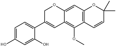 4-(5-Methoxy-8,8-dimethyl-2H,8H-benzo[1,2-b:5,4-b']dipyran-3-yl)-1,3-benzenediol