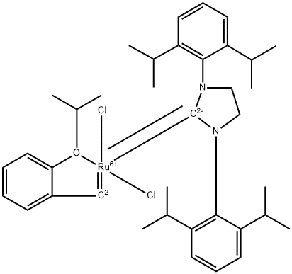 Dichloro[1,3-bis(2,6-isopropylphenyl)-2-imidazolidinylidene](2-isopropoxyphenylmethylene)ruthenium(II)
