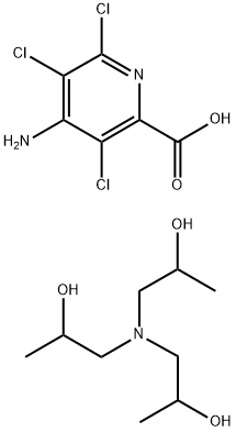 4-amino-3,5,6-trichloropyridine-2-carboxylic acid, compound with 1,1',1''-nitrilotripropan-2-ol (1:1)