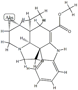 (5α,12R,19α)-2,3-Didehydro-6α,7α-epoxyaspidospermidine-3-carboxylic acid methyl ester