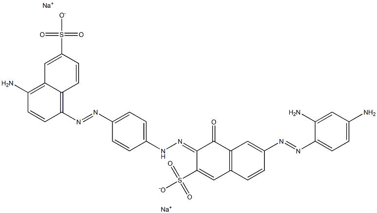 disodium 3-[[4-[[4-amino-6(or 7)-sulphonatonaphthyl]azo]phenyl]azo]-6-[(2,4-diaminophenyl)azo]-4-hydroxynaphthalene-2-sulphonate