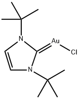 Chloro[1,3-bis(t-butyl)-2H-imidazol-2-ylidene]gold(I)