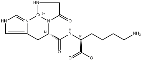 [N2-(N-Glycyl-L-histidyl)-L-lysinato(2-)]copper
