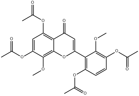 Viscidulin III tetraacetate