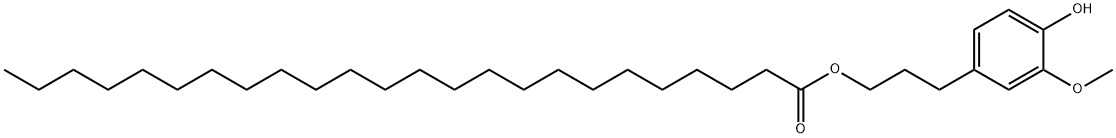 3-(4-Hydroxy-3-Methoxyphenyl)propyl tetracosanoate