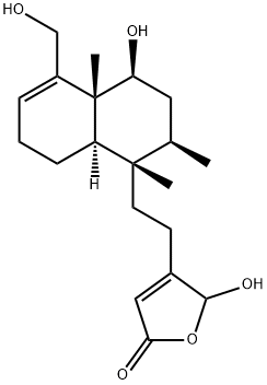 6α,16,18-Trihydroxycleroda
-3,13-dien-15,16-olide