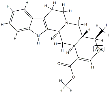 16,17-Didehydro-19β-methyl-18-oxayohimban-16-carboxylic acid methyl ester